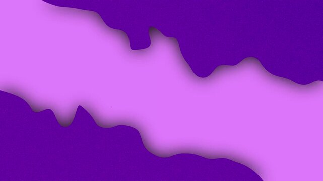 bright lilac center framed top and bottom by a rough, dark purple texture with a gentle, wavy border and gradient shadow
