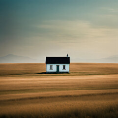 house in the field