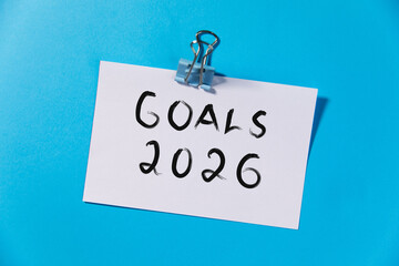 goals 2026 text on the page
