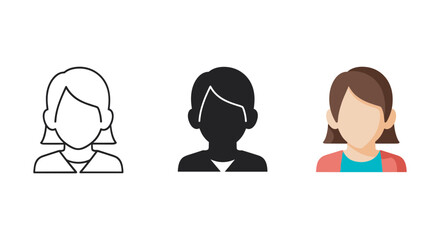 Different user profile illustrations