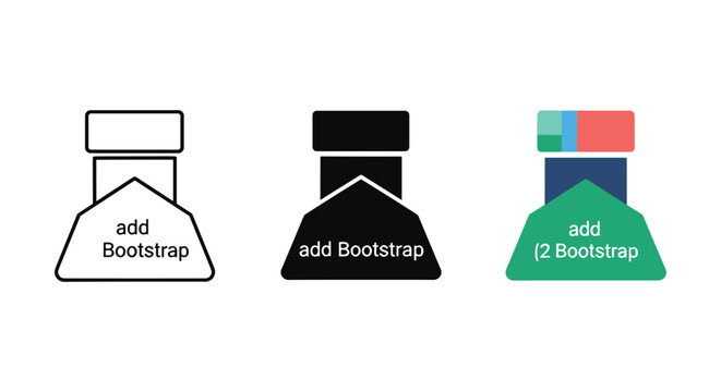 Adding bootstrap to project with different styles