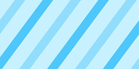 Striped background with diagonal straight blue pastel colour combination stripes. Background stripes nautical or beach vibes colour editable in vector printable