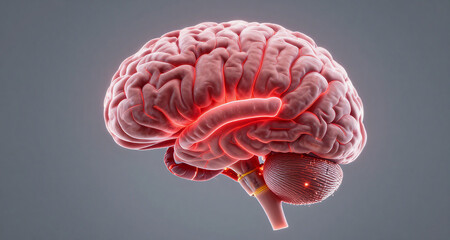 3D illustration of a robotic surgical arm performing a delicate operation high quality render photorealistic detailed anatomy biology healthcare medical concept science visualization