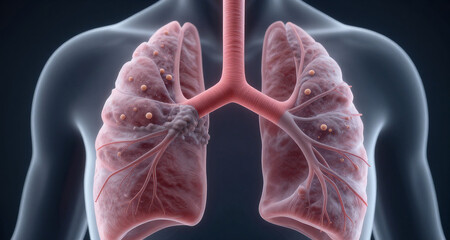 3D illustration of a futuristic medical scanner interface hologram high quality render photorealistic detailed anatomy biology healthcare medical concept science visualization