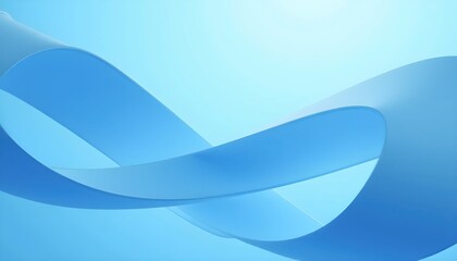 Soft Highlighted Curves Forming A Graceful Floating Structure