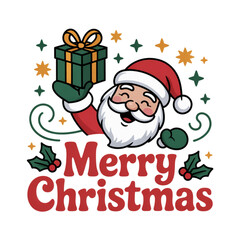 santa claus with gifts