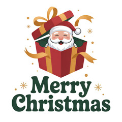 santa claus with gifts