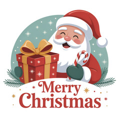 santa claus with gifts