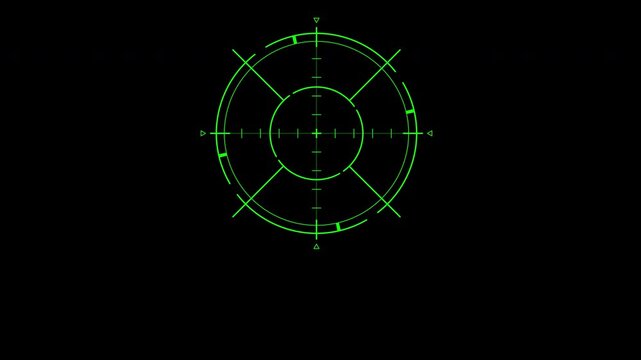 レーダーが標的を探してロックオンするグラフィック素材,緑,赤,空軍,攻撃,アルファチャンネル,
Radar searching for and locking onto a target graphic material, green, red, air force, attack, alpha channel