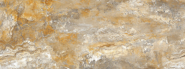 Abstract textured background with shades of gold brown and beige speckled with dark dots for a natural stone or weathered surface effect