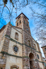 Fototapeta premium Church of Our Lady of Taur. Realmont, France