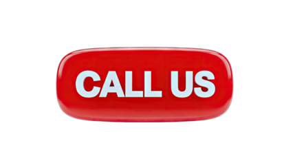 Red Call Us Button on White Background