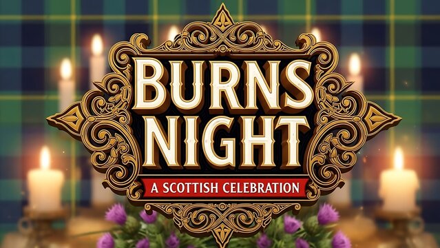 Burns night a traditional scottish celebration