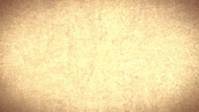 Stop motion parchment background video footage