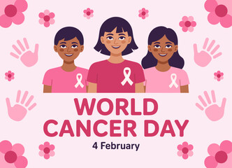 World Cancer Day February 4th Stand Together for a Cancer-Free Future