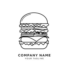 burger with a burger