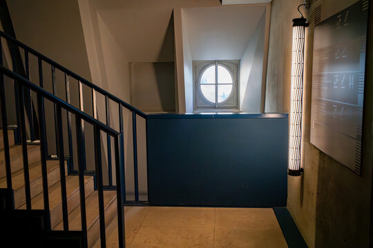 vue des combles du mus&eacute;e des arts d&eacute;coratifs de la ville de Paris en France