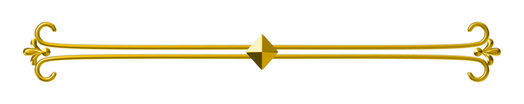 dividers separation line minimalistic lines gold