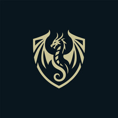 Fototapeta premium Dragon Logo