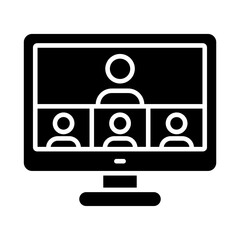 Online Meeting Icon