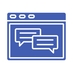 Online Chat Icon