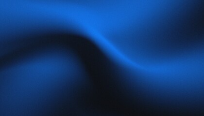 Blue black smooth transition background with noise texture.