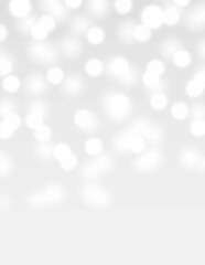 Bokeh Background, Flyer Size, Blurred Lights for Party & Event Design