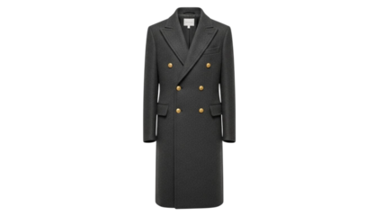 black jacket on a white background