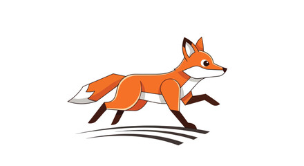 Obraz premium Leaping Fox