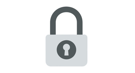 Gray lock icon