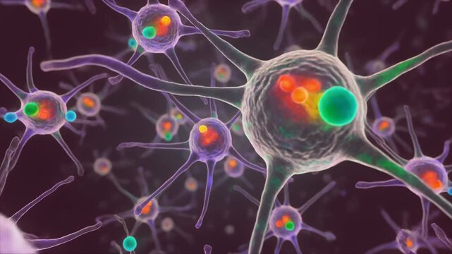 Microscopic view of glutathionylated interneurons signaling in the brain