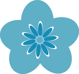 Elegant Flower Icon 