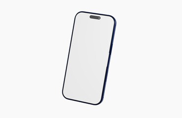 Clean smartphone design perfect for displaying app interfaces, websites, or showcasing mobile UI/UX. High-quali