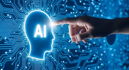 Artificial intelligence ai technology innovation digital transformation business data analysis future
