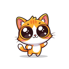 Cartoon wolf in business attire, smiling and looking forward, wearing a tie and collar.