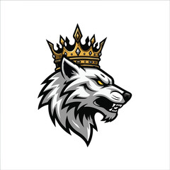 Cartoon wolf in scuba gear, diving equipment, and flippers, smiling and ready for underwater adventure. © asad