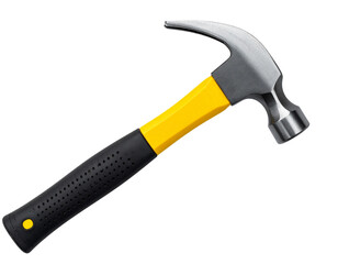  Sturdy Industrial Sledgehammer with Long Handle for Heavy Impact Tasks, Isolated