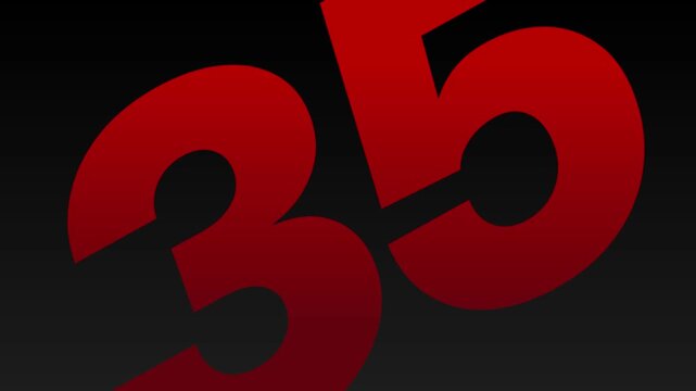 40 Seconds Countdown Clock Animation Loop V5