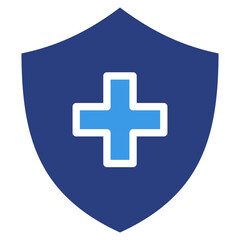 Medical Shield  Icon Element For Design