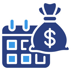 Savings Plan  Icon Element For Design