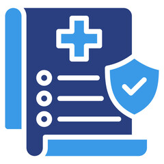 Obraz premium Health Policy Icon Element For Design