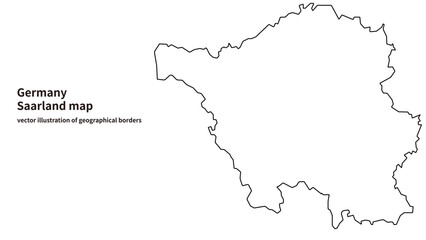 Saarland Map – Detailed Map of Saarland, Germany