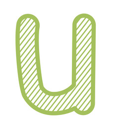 Handwritten Lowercase Letter Vector