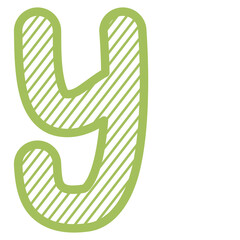 Handwritten Lowercase Letter Vector