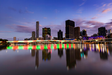City sunrise