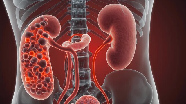 Medical Visualization: Contrast-Induced Nephropathy in Human Kidneys