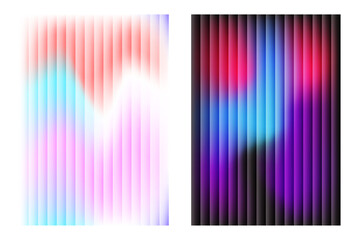Abstract Gradient Stripe Background &ndash; Modern Colorful Vertical Lines Design