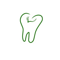  Tooth Line Drawing for Dental and Oral Health