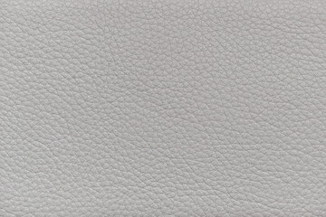 abstract background of light grey leather furniture upholstery texture close up