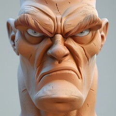 3D render icon  8K 3D Model illustrator  3D render clay style of a glowing lightbulb representing innovation, isolated on pure white background 8K